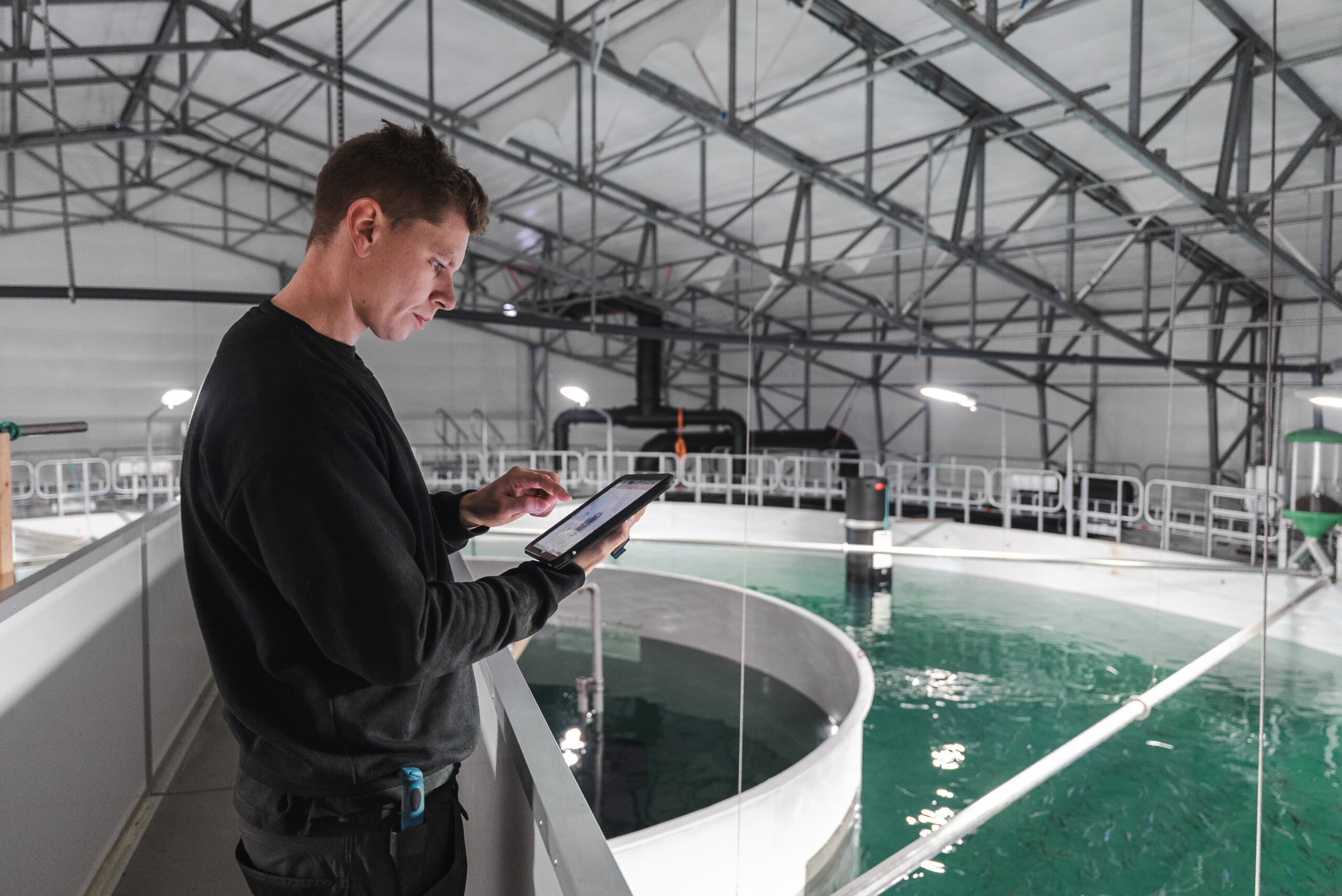 EFC mRAS facility at Hausvik in operation